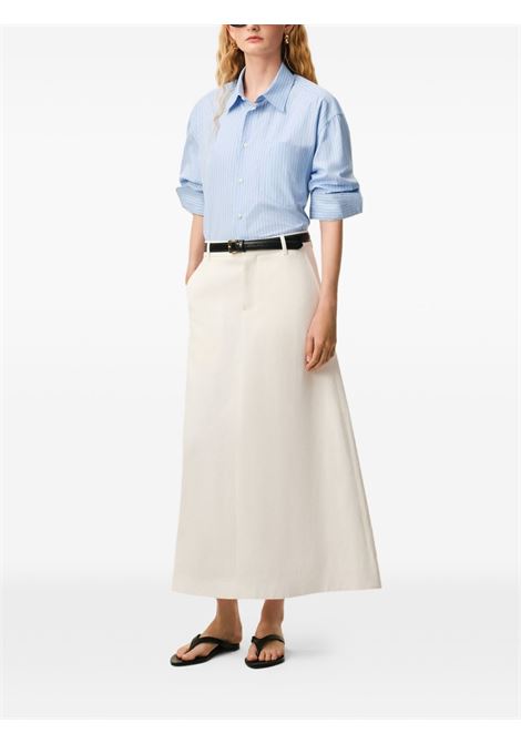 camicia adc boxy uomo azzura AMI PARIS | USH766.CO02194844